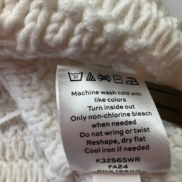 New Draper James XXL Cream Button Cardigan Cotton Lady Like Old Money - Picture 6 of 12